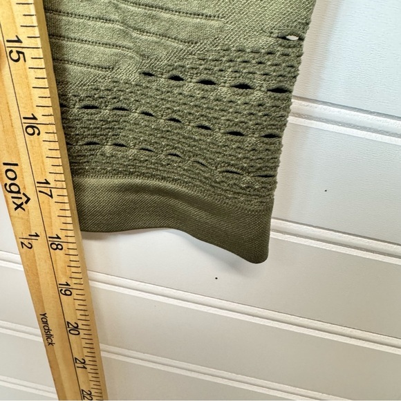Gymshark Olive Green Energy Seamless Athletic Activewear Leggings Size Small EUC - Picture 7 of 8